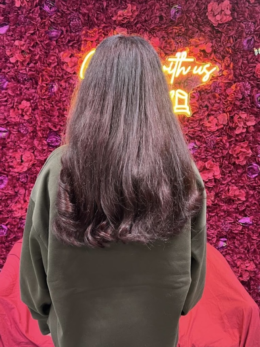 Fresh blowout and color finish